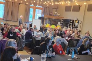 Audience at March 31 event.