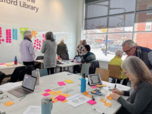 Meaford Library on January 19