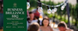 Business Brilliance BBQ Poster